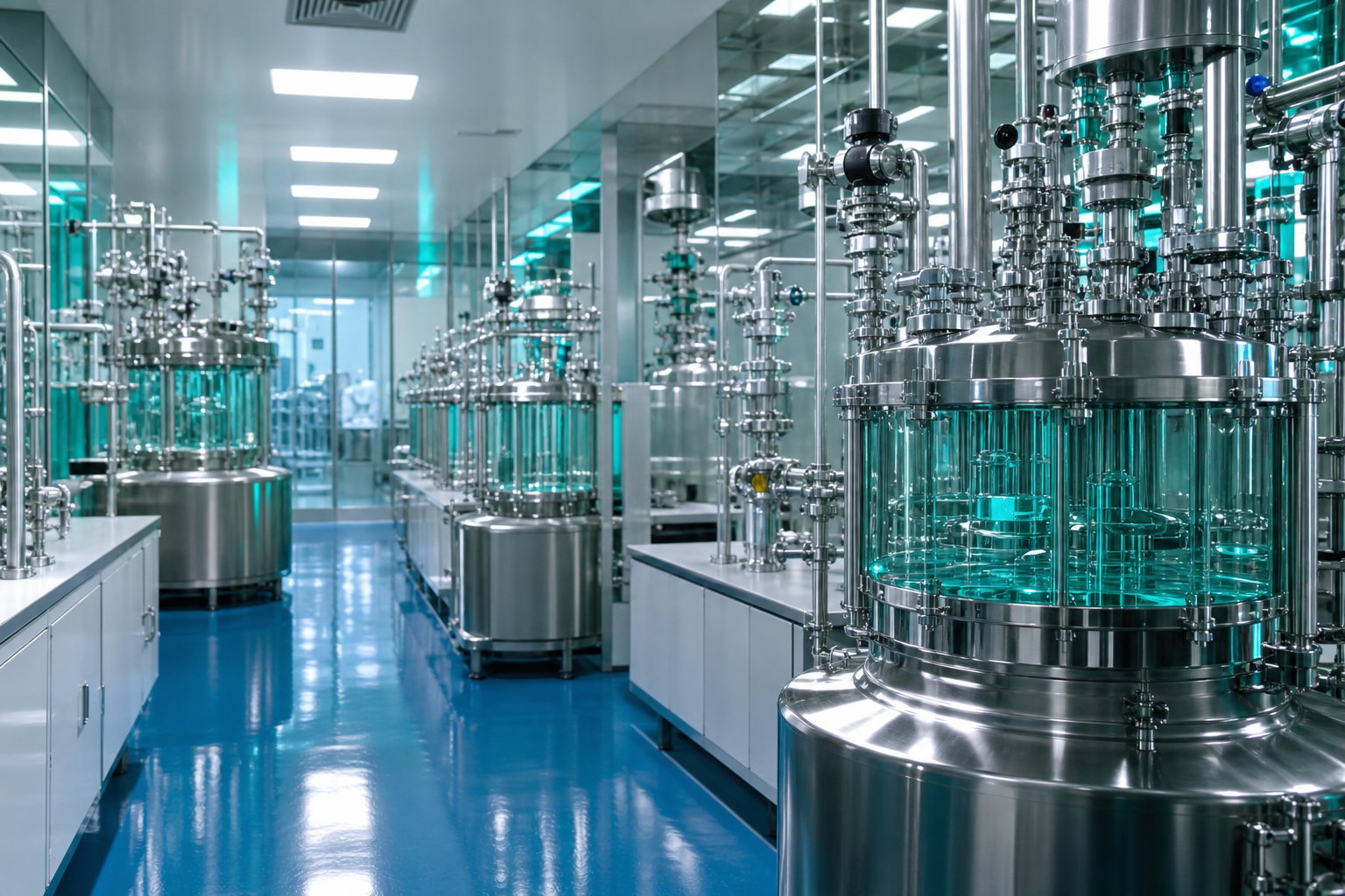 Perivinc Pharmaceuticals clean cGMP manufacturing facility